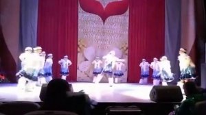 Народно-стилизованный танец «Валенки»