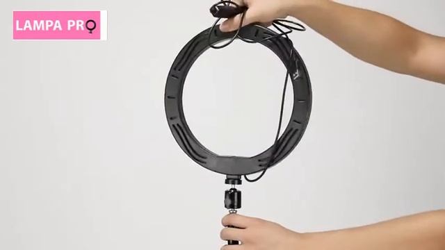 Кольцевая лампа 26 см со штативом Ring Fill Light Обзор смотреть онлайн