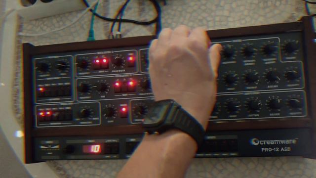 Creamware Pro 12 (2005) Factory sound check #synth #Clone #prophet5 смотреть онлайн