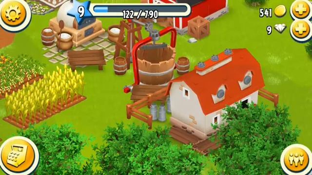 Hay Day! Сбор урожая и постройка фермы! Серия 4! Игра Ферма! смотреть онлайн
