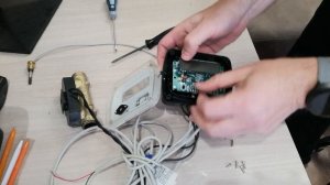 Замена батарейки в теплосчетчике Пульс СТК-15-И