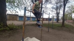 как сделать выход на 3 и выход на 4 на турнике