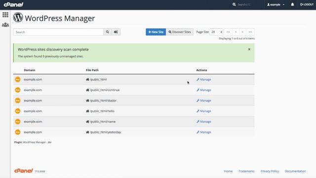 cPanel Tutorial - Using the WordPress Manager смотреть онлайн