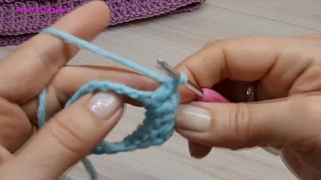 РЕЗИНКА, НАЧАЛО ВЯЗАНИЯ КРЮЧКОМ. смотреть онлайн