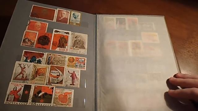 Марки гашеные в альбоме СССР смотреть онлайн