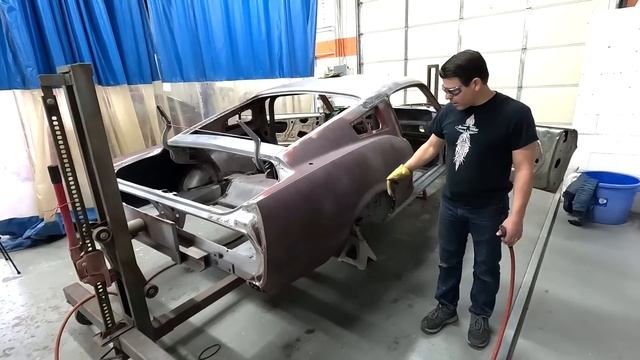 Part 2: 1967 Shelby Mustang GT500 Restoration "Sheetmetal is the car. The body is everything." смотреть онлайн