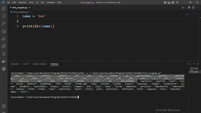 Methods in python's string datatype смотреть онлайн