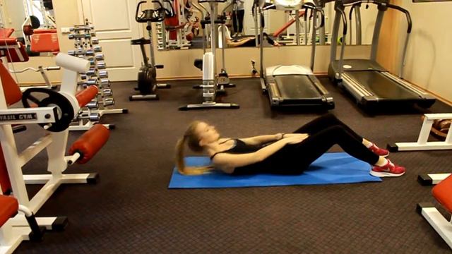 Пресс.Вытягивание рук смотреть онлайн