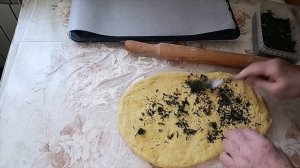 Хлеб с кукурузной и ржаной мукой.