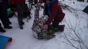 1. АСР 21-22.11.2015. Олег Лукьянов. Транспортировка пострадавшего: закинуть себе на плечи.