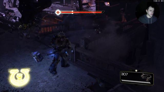 Warhammer 40,000 Space Marine стрим № 2 рвемся к роботу смотреть онлайн