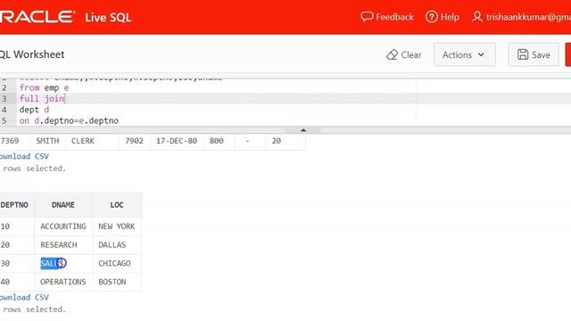 13. Full Join (Top 50 SQL Interview Questions) | GeeksforGeeks смотреть онлайн