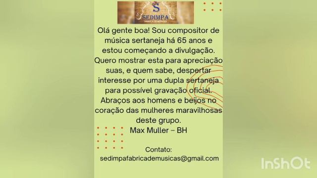 FELIZES PARA SEMPRE - Compositor: MAX MULLER смотреть онлайн