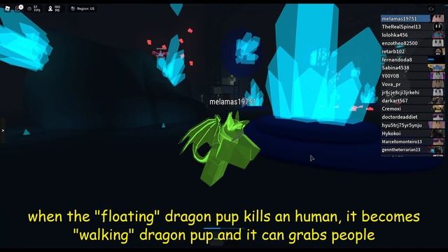 Roblox:"Kaiju Paradise V.15 [DRAGON PUP]" PROTOGEN and "walking" dragon pup that grabs смотреть онлайн