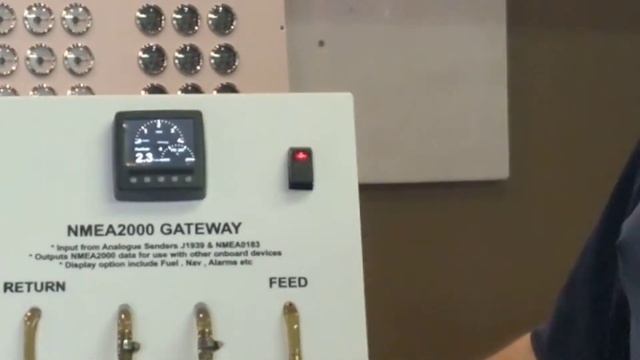 The NMEA 2000® boat engine function display system fuel consumption смотреть онлайн