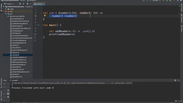 #8.4 Lamda in Kotlin смотреть онлайн