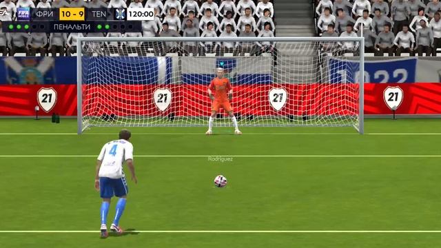 ВРАТАРЬ БЬЁТ ПЕНАЛЬТИ И ШТРАФНЫЕ В VSA | Возможно??? | FIFA Mobile 21 смотреть онлайн