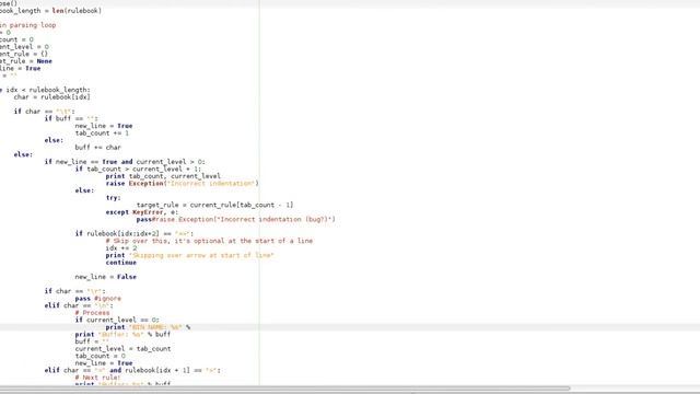 Anatomy of a parser (timelapse) смотреть онлайн