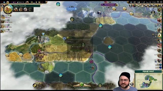 Let's Play: Civilization V - Rome - 22 Civs, Giant Earth Map! - Part 5 смотреть онлайн