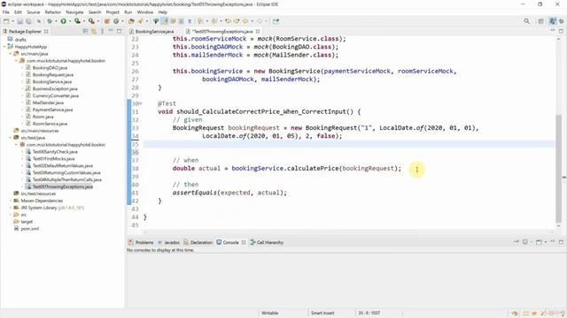 10. Throwing Exceptions смотреть онлайн