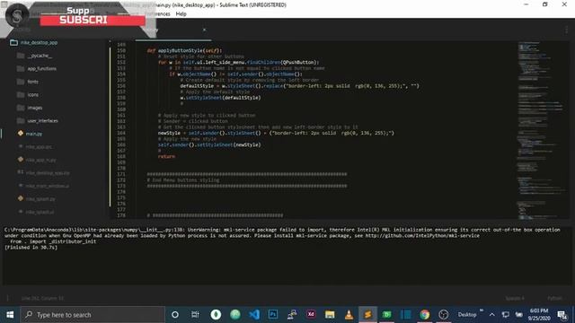 #10 Python Change Button(Active) Style on click / hover | QTDesigner,Pyqt5,Pysid2 Modern Flat UI смотреть онлайн