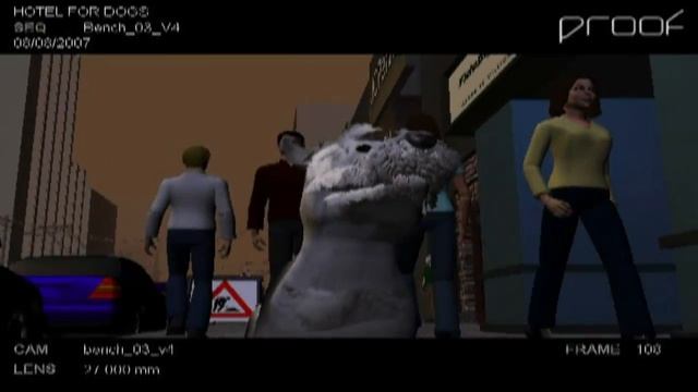 Hotel For Dogs- Opening Seq. Previs смотреть онлайн
