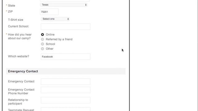 Camp & Class Manager - Customer User Interface смотреть онлайн