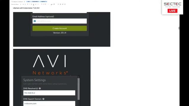 Demo VMware vSphere with Tanzu & NSX Advanced Load Balancer (Avi Networks) | Slovak language смотреть онлайн
