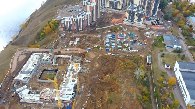 стройка Новый Академгородок (сентябрь 2021) смотреть онлайн