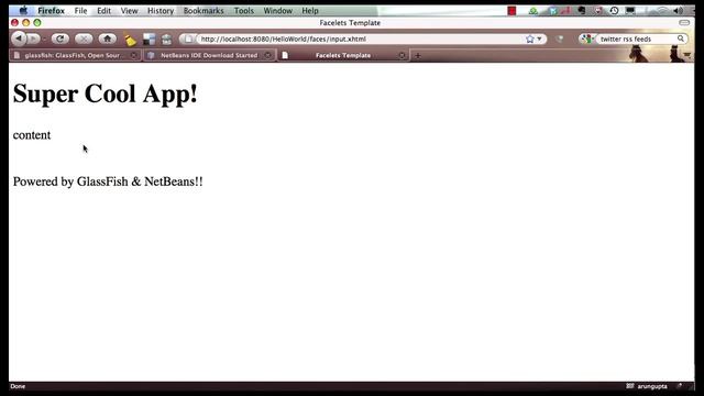 Facelets and JSF 2: Java EE 6 & GlassFish 3 using NetBeans 6.9 (Part 3 of 5) смотреть онлайн