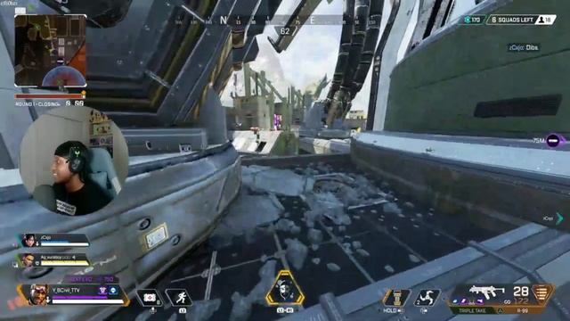 Apex Legends Blue lock Tournament Part 1 : THE BATTLE ROYAL смотреть онлайн