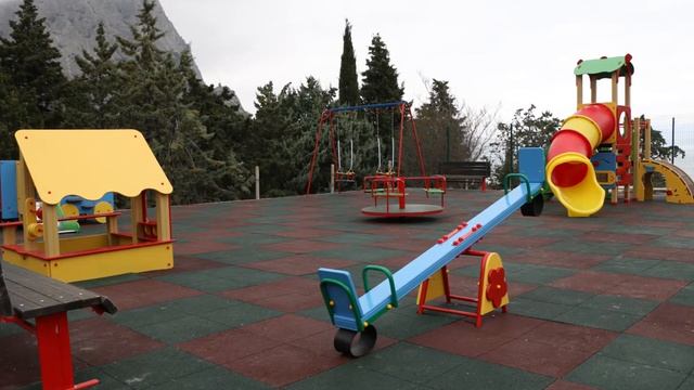 Детская площадка (Ул. Шаляпина, д.7, п.г.т. Новый Свет) смотреть онлайн