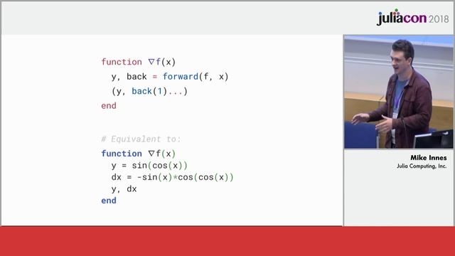 Flux: The Elegant Machine Learning Library | Mike Innes смотреть онлайн