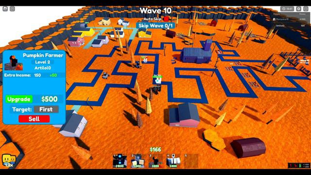 Часть 2🎃🔥🔥🔥Roblox Toilet Tower Defense!!Halloween Event, прохождение Pumpkin PATCH.Полная жесть. смотреть онлайн