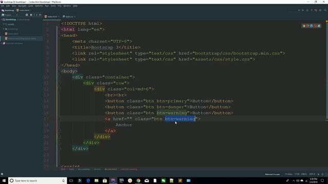 Buttons in bootstrap смотреть онлайн