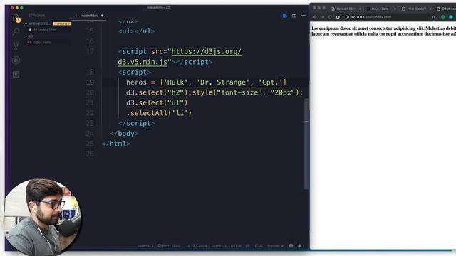 What is D3JS - A quick practical guide смотреть онлайн