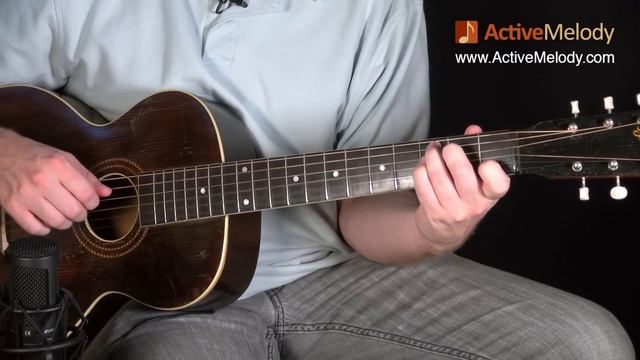 EP007: How To Play Amazing Grace on the Guitar - Lesson From ActiveMelody смотреть онлайн