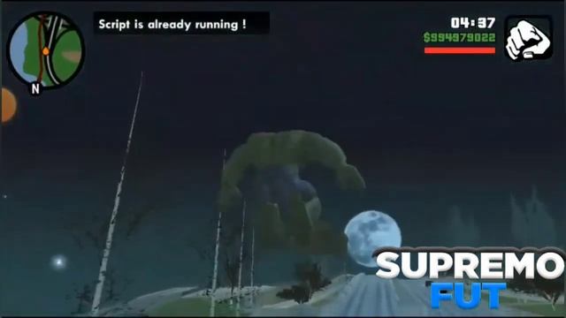 Mod do Incrível Hulk para GTA SA ANDROID смотреть онлайн