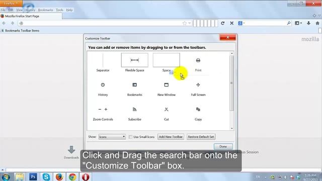 How to Remove the Search Bar in Mozilla Firefox смотреть онлайн