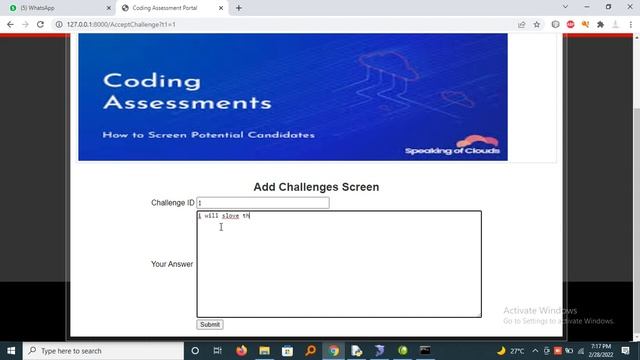 Coding Assessment Portal Python Project || HTML || CSS || JAVA SCRIPT || Django || Mysql смотреть онлайн