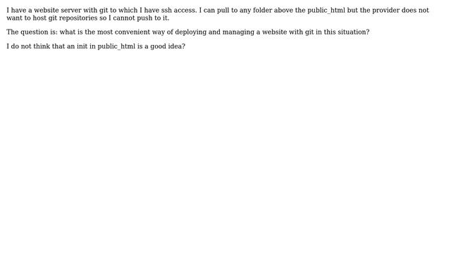 Webmasters: Deploy website with Git pull смотреть онлайн
