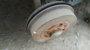 Renault Logan задний барабан восстанавливаем резьбу под родной колёсный болт