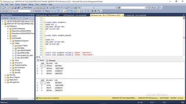UNION & UNION ALL OPERATOR IN SQL , SQL TUTORIAL,SQL TUTORIAL FOR BEGINNERS смотреть онлайн