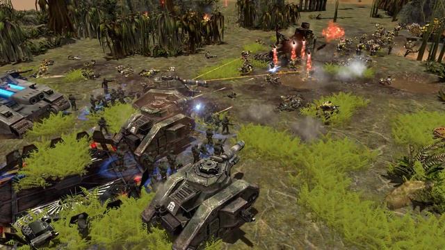 NEW UPDATE: Super-heavy STORMBLADE & new Cadians! - Elite Mod | WH40K: Dawn of War 2: Retribution смотреть онлайн