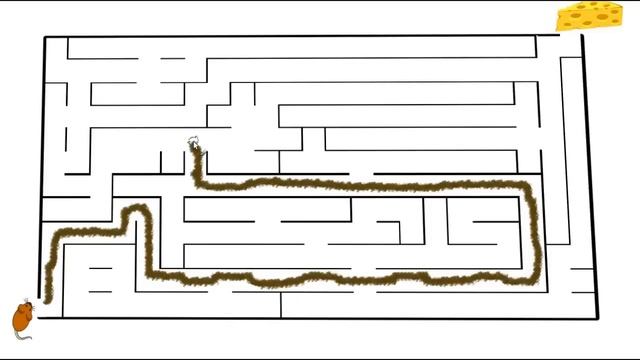 Maze Puzzle #1 : Can you help the mouse find the way to the cheese? смотреть онлайн