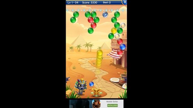 Bubble Egypt (Android Gameplay) Bubble Shooter смотреть онлайн
