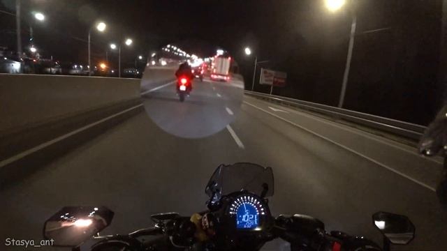 МОТОБУДНИ 5 || Небольшой ночной прохват || KAWASAKI Z650/NINJA 650