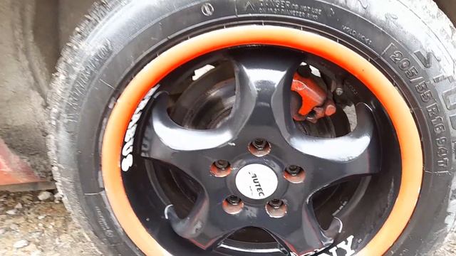 Покраска литых дисков баллончиком. Стоит ли заморачиваться? Мой результат после 7мес. эксплуатации. смотреть онлайн