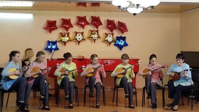 Образцовый ансамбль домристов "Родные просторы" смотреть онлайн