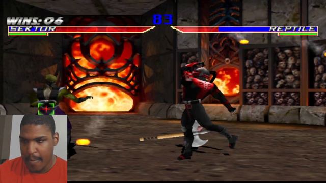 Mortal Kombat Gold - Arcade - Sektor Playthrough - Master II смотреть онлайн